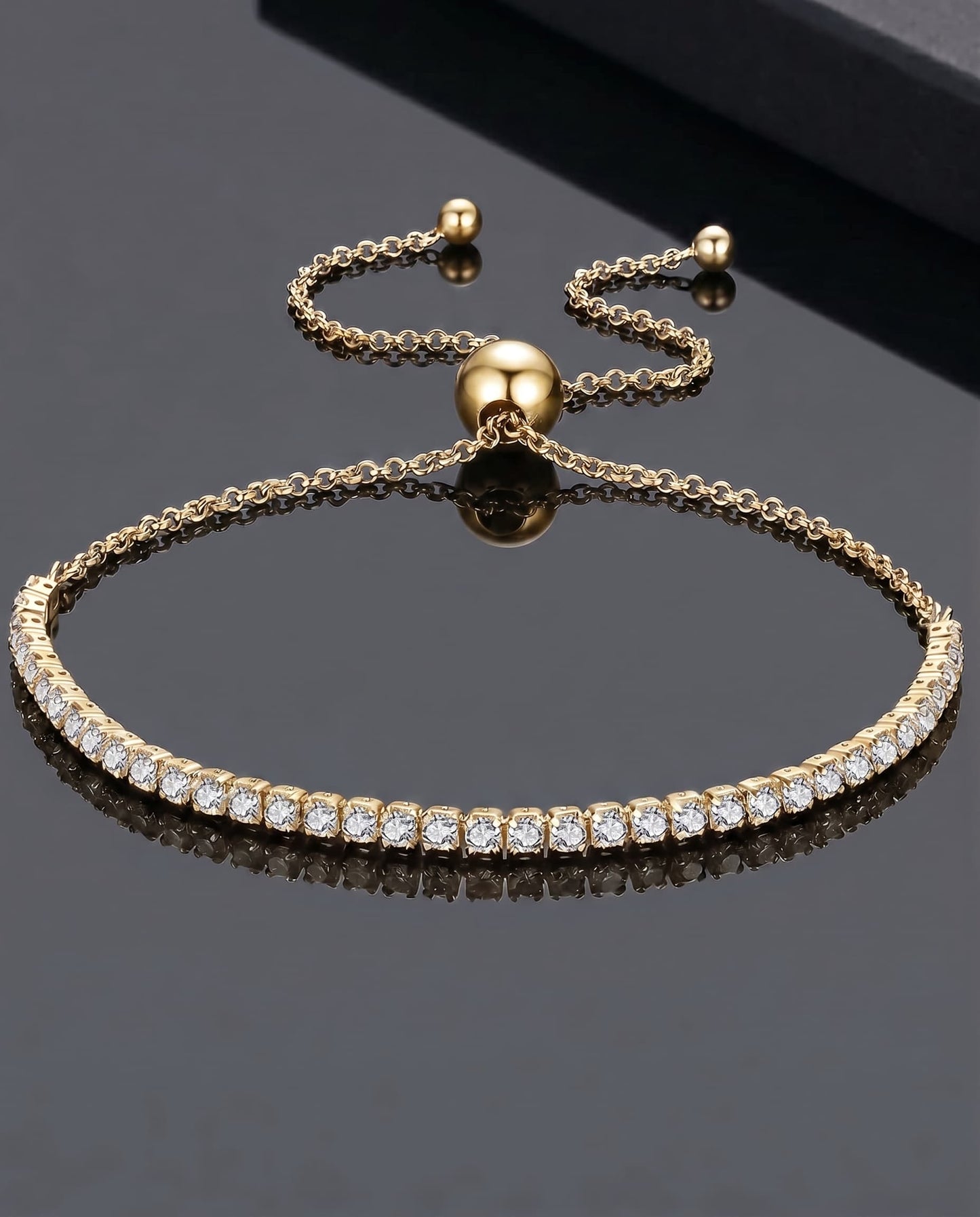 SOLARIS - CZ Tennis Bracelet - Silver 925 | 925 Sterling Silver | Lexan